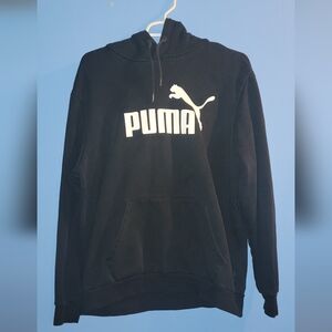 PUMA Men's Black Pullover Hoodie